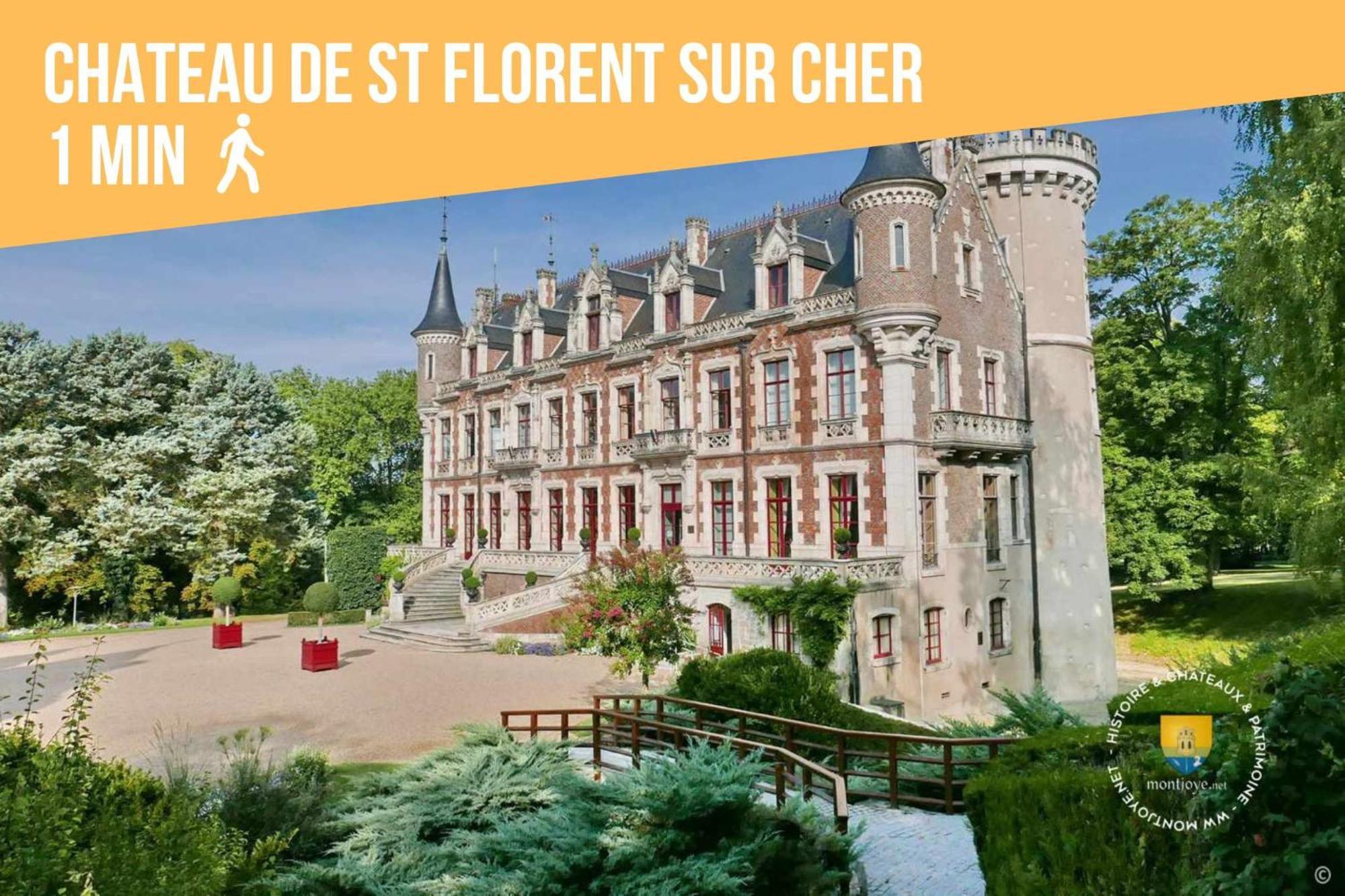 L'Escale En Amerique - Home Homy Saint-Florent-sur-Cher Экстерьер фото
